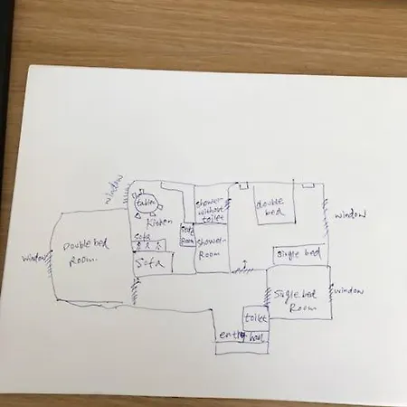 3 Bedrooms For Upto 6 アパート エディンバラ