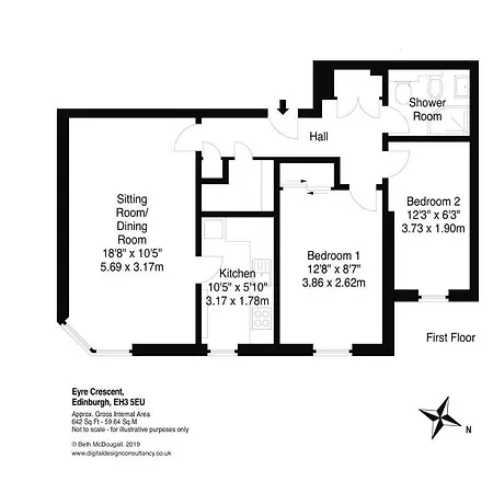 Apartment The Eyre Crescent