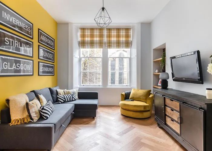 דירה Luxury Royal Mile Retreat *