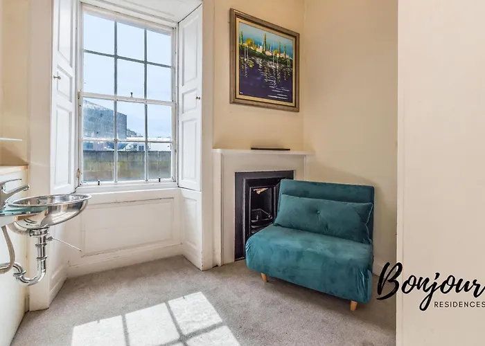 Belleville Central St James Quarter Free Offsite Parking & Views By Bonjour Residences شقة إدنبرة