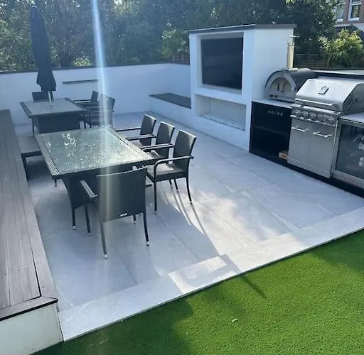 Beautiful Family With Golf