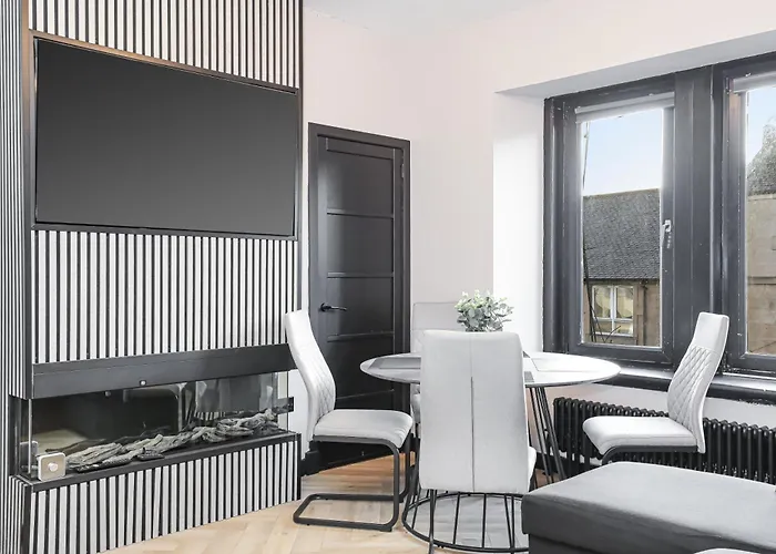 1 Bedroom Gorgie Sleeps 4 Easy Access Apartamento *