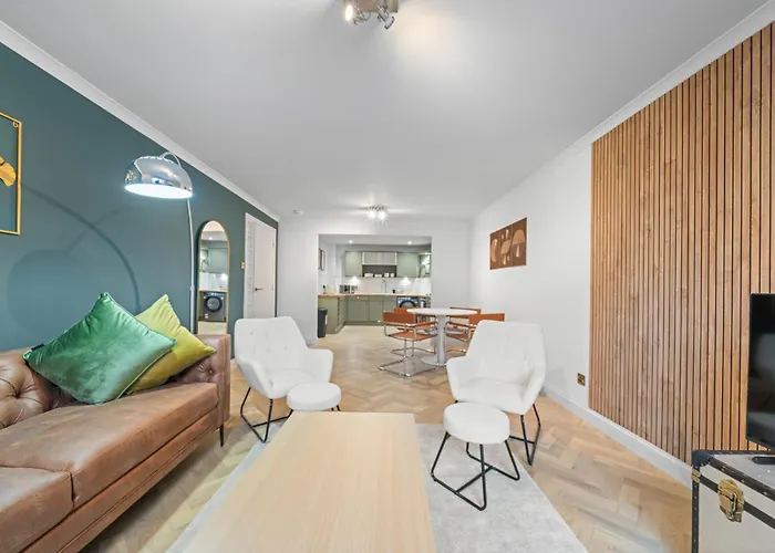 شقة Pilrig Modern 2 Bedroom -