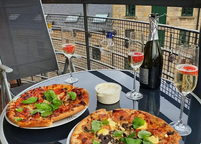 Lägenhet Spacious, Sunny Leith Edinburg