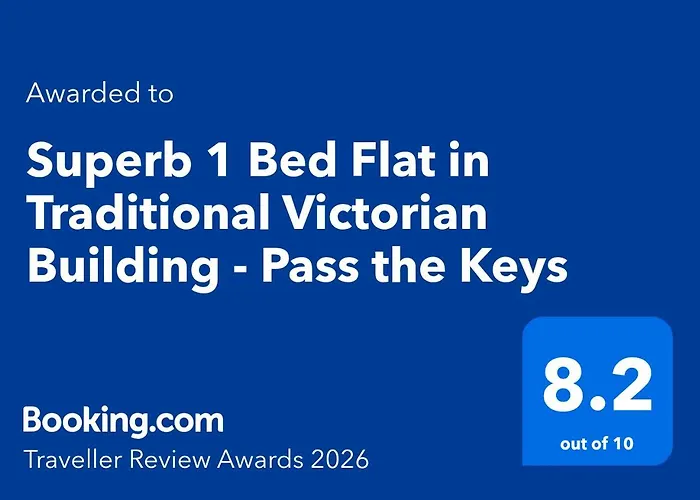 Superb 1 Bed Flat In Traditional Victorian Building - Pass The Keys 아파트 에든버러