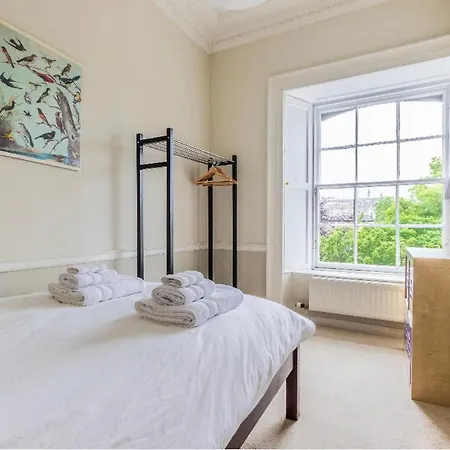 New Town With Castle View