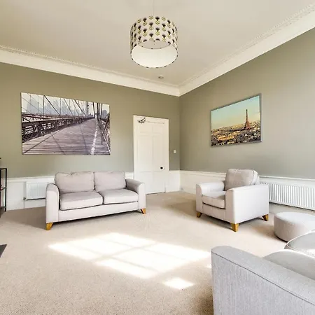 公寓 Joivy Bright & Spacious In Stockbridge 爱丁堡