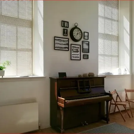 Mezzanine In Historic School Apartment