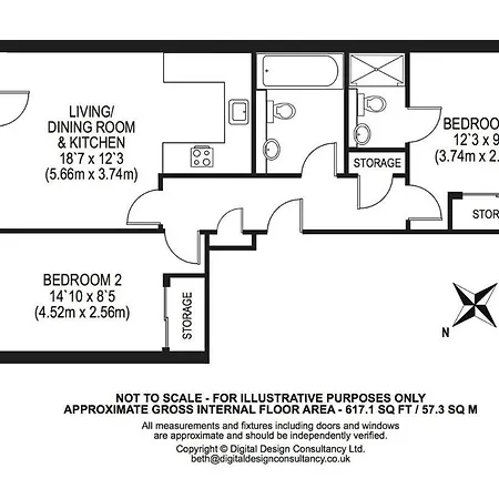 Apartman The Lochend Park View Edinburgh