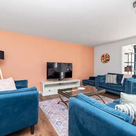 Apartment Joivy Modern 2 Bed Flat Near Murrayfield Stadium *