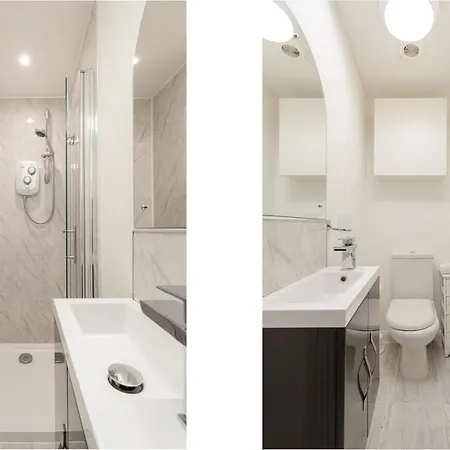 Apartament The Tollcross - Modern & Bright 1br *