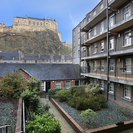 Grassmarket With Amazing Castle View