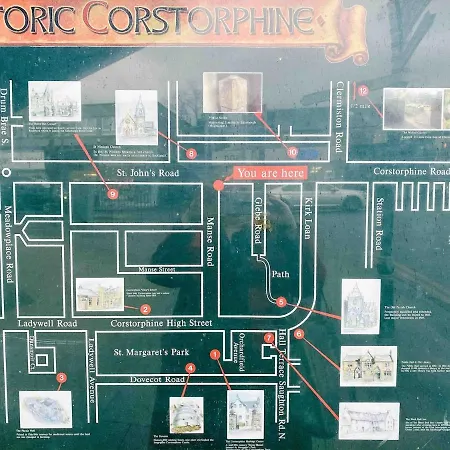 Chic Flat Close To Edinburgh, Airport, & Zoo شقة *