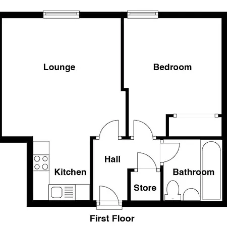 Cosy & Quiet Flat Near Haymarket Station Edynburg