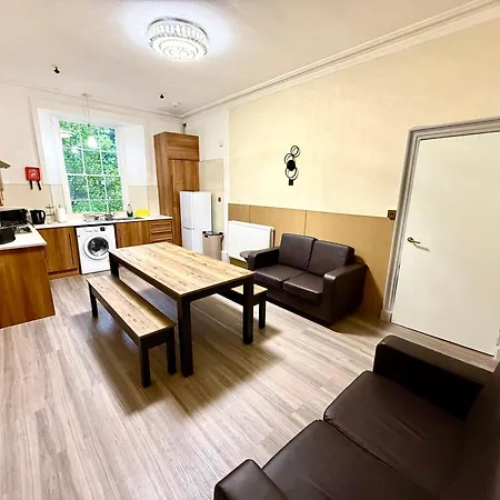 公寓 The Handy Hub Luxury Victorian - Fast Wifi & 爱丁堡