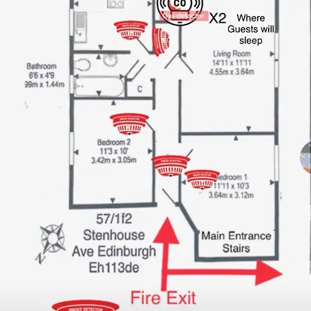 Modern Quiet Center Airport 2 Bedroom Апартаменты *