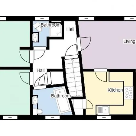 Queensferry Street Lane - Fantastic 2 Bedroom Centre Mews House With Free Secure Parking! Apartman Edinburgh