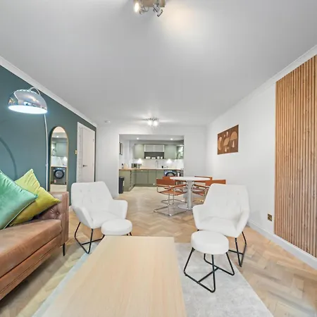 Lägenhet Pilrig Modern 2 Bedroom -
