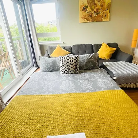 Appartement Spacious Near Royal Mile With Free Parking, Lift And Sunny Balcony *