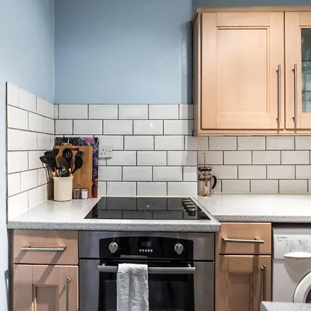 Bright Flat In The Heart Of Leith. Free Parking. Apartamento *