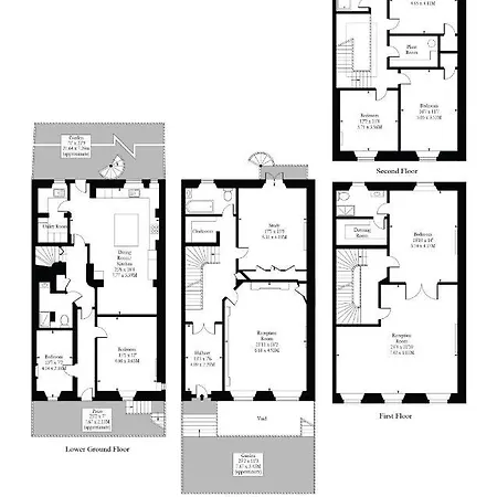 Entire 4 Storey 19th Century Townhouse Nr City Centre * Edinburgh