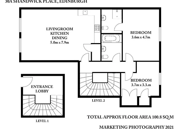 The Shandwick Place No 2 * אדינבורו