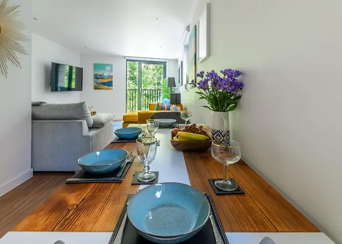 Castle View Luxury 1 Bed דירה אדינבורו