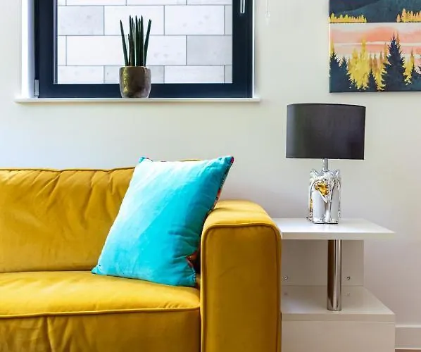 Castle View Luxury 1 Bed דירה אדינבורו