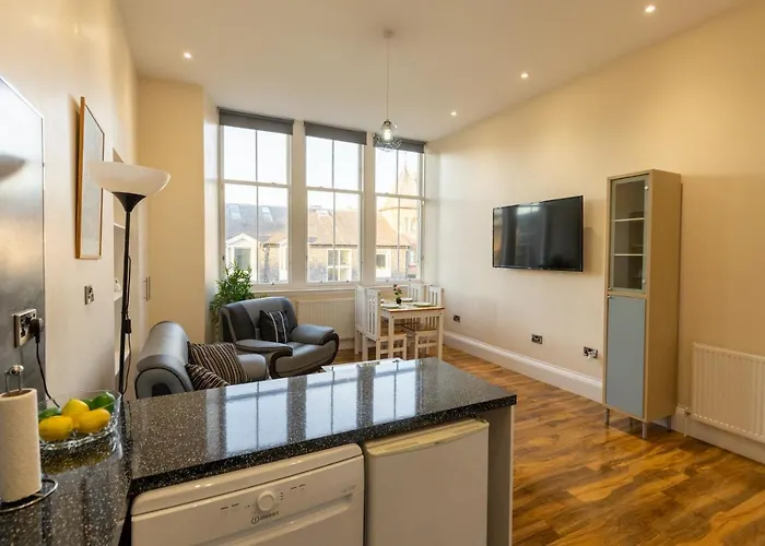 New 2 Bed With Stunning Views Of Arthur Seat Mountain Apartmán