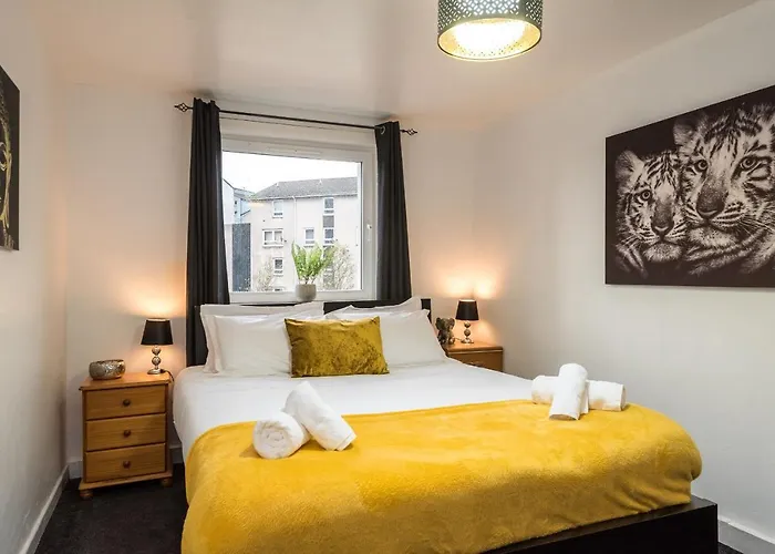 アパート Cosy 2 Bedroom In The Heart Of エディンバラ