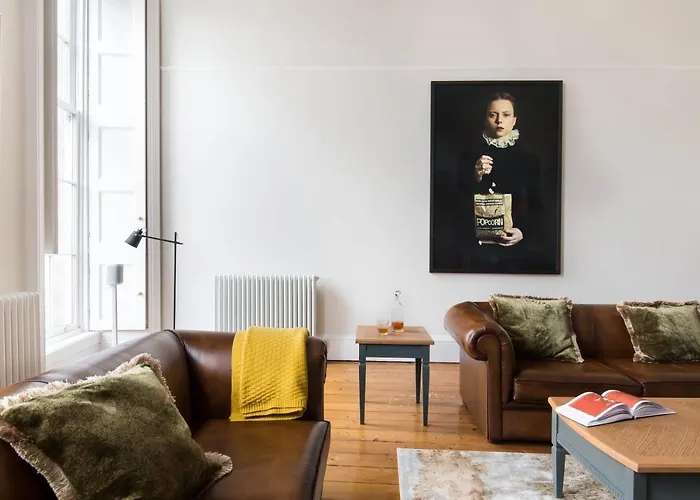 شقة Magnificent Georgian 3-bedroom In New Town إدنبرة