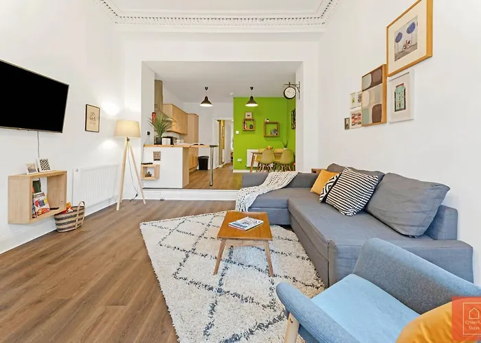 아파트 Cheerful Stays: Spacious Flat In Vibrant Leith