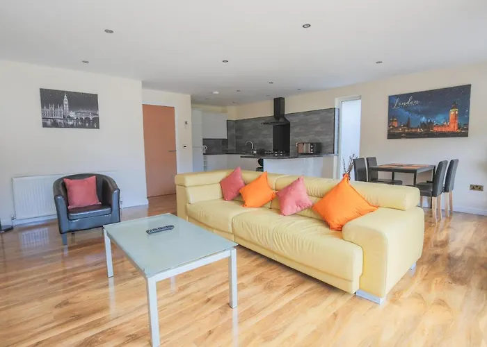 Apartament Stylish Modern Newly Built 15 Min From Centre Edynburg