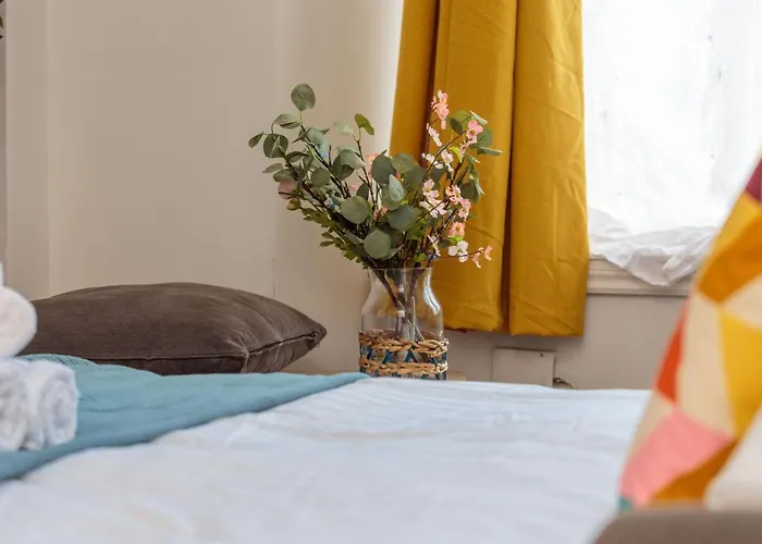 Warm 1bed Flat Leith Walk エディンバラ