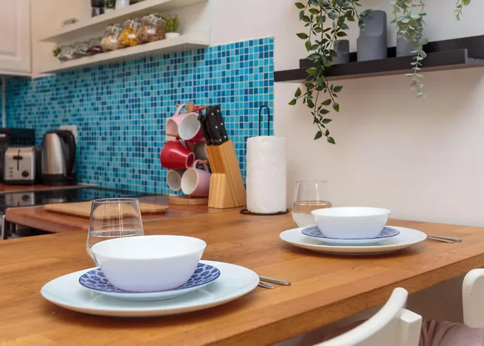 アパート Warm 1bed Flat Leith Walk