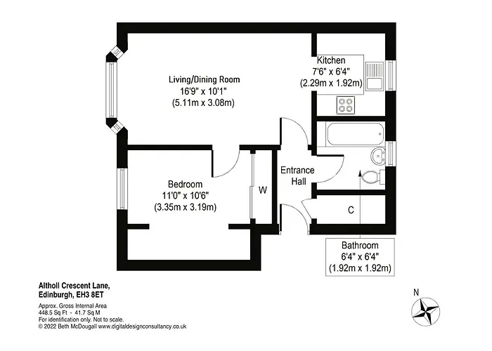 아파트 Cosy 1 Bedroom In The West End *