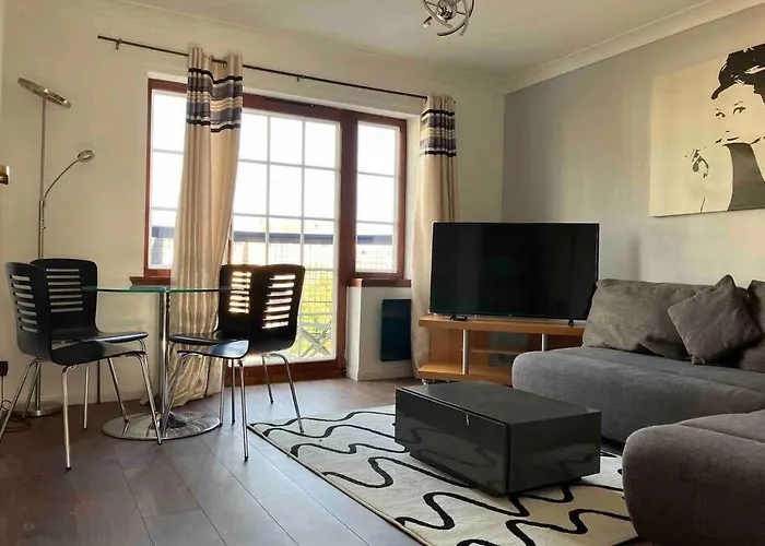 Lejlighed My Waterfront Apartment, Views Over Water Of Leith Edinburgh