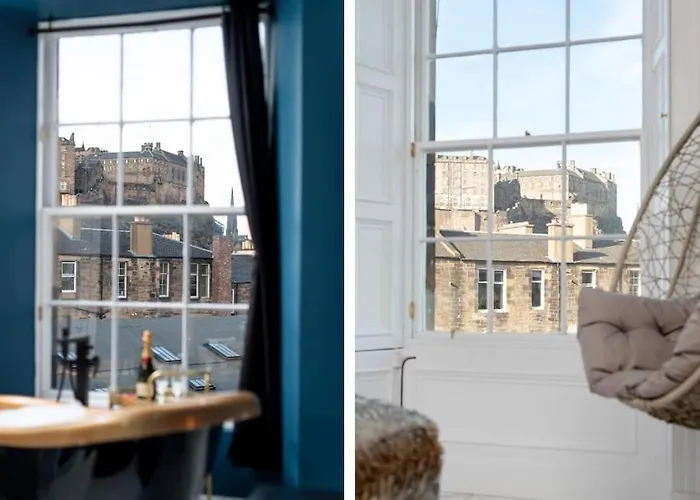 Spacious Modern Centre Castle Views דירה *