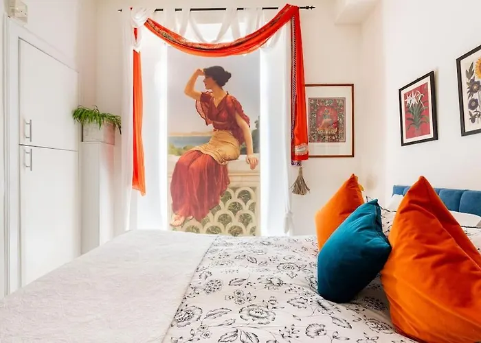 Apartmán The Holyrood Park Hideaway Is A Lush & Arty 2 Double Bed