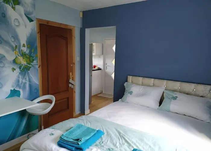 Double Ensuite Room, 1-minute Walk To Bus Stop Privatunterkunft *