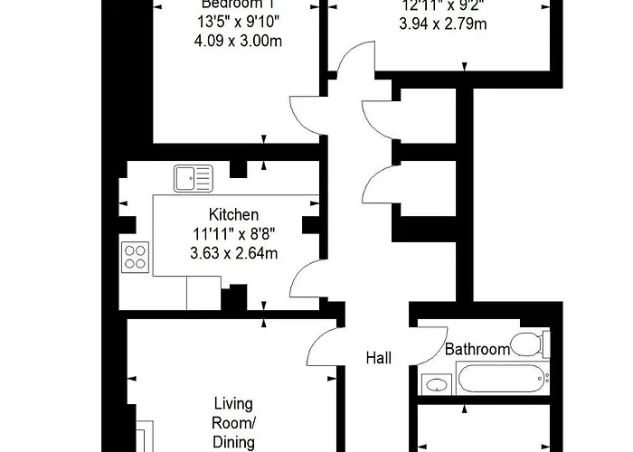 Beautiful Ground Floor Flat Near Haymarket *