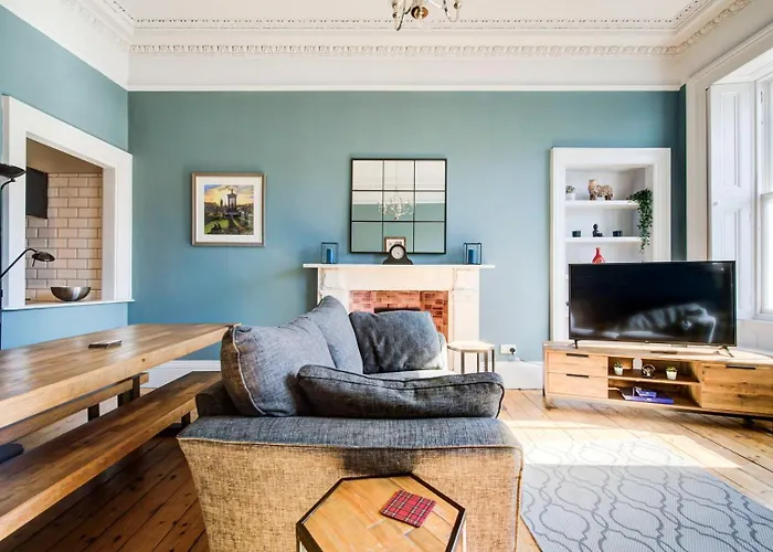 Lägenhet Guestready - Familia Soberba Apta Perto De Leith Walk *