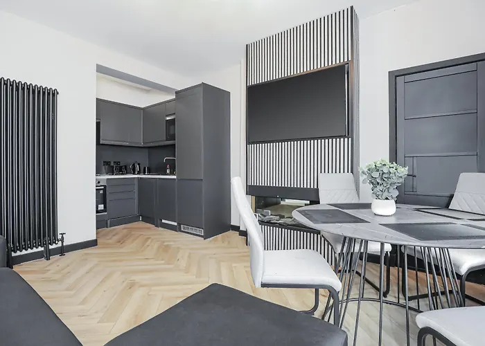 1 Bedroom Gorgie Sleeps 4 Easy City Access *