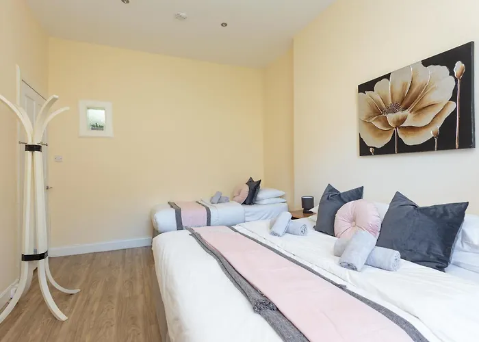 公寓 Free Parking - Centre - 2 Bedrooms - Sleeps 6
