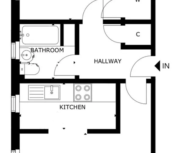Apartment Stylish One Bedroom