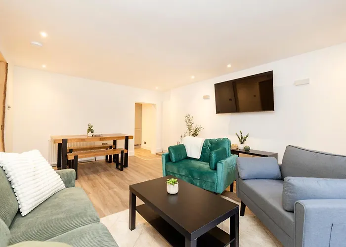Apartmán Joivy 3br Flat In Haymarket With Free Parking Edinburgh