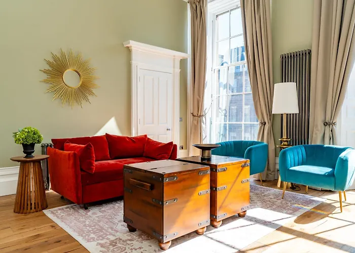 Dragon Luxury At 9 Albyn Place דירה אדינבורו