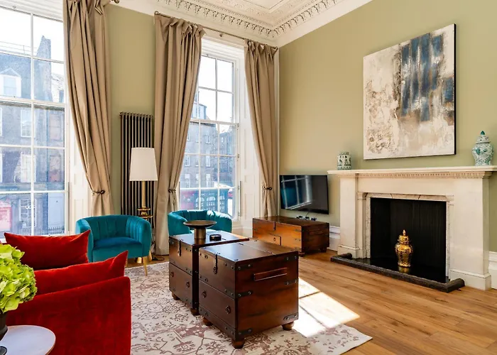 公寓 Dragon Luxury At 9 Albyn Place 爱丁堡