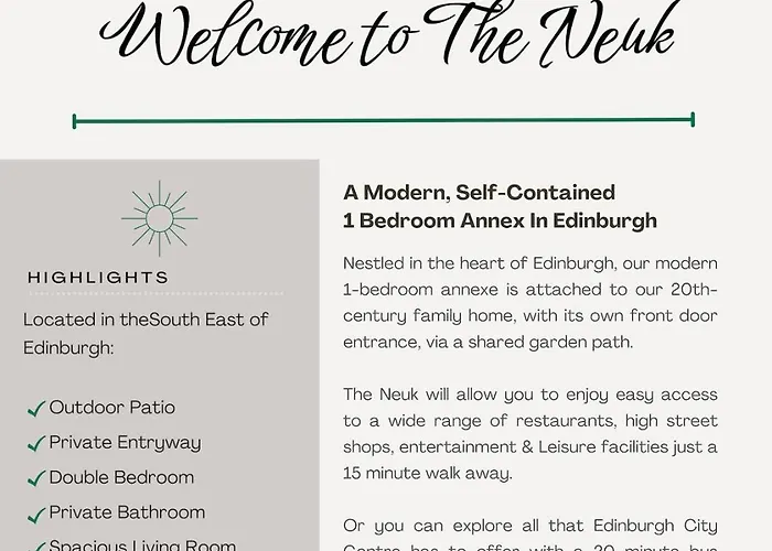 The Neuk Apartment *