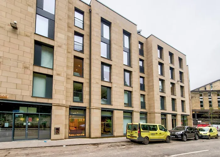 Apartment Lovely 1-bedroom Unit Near Castle Edinburgh